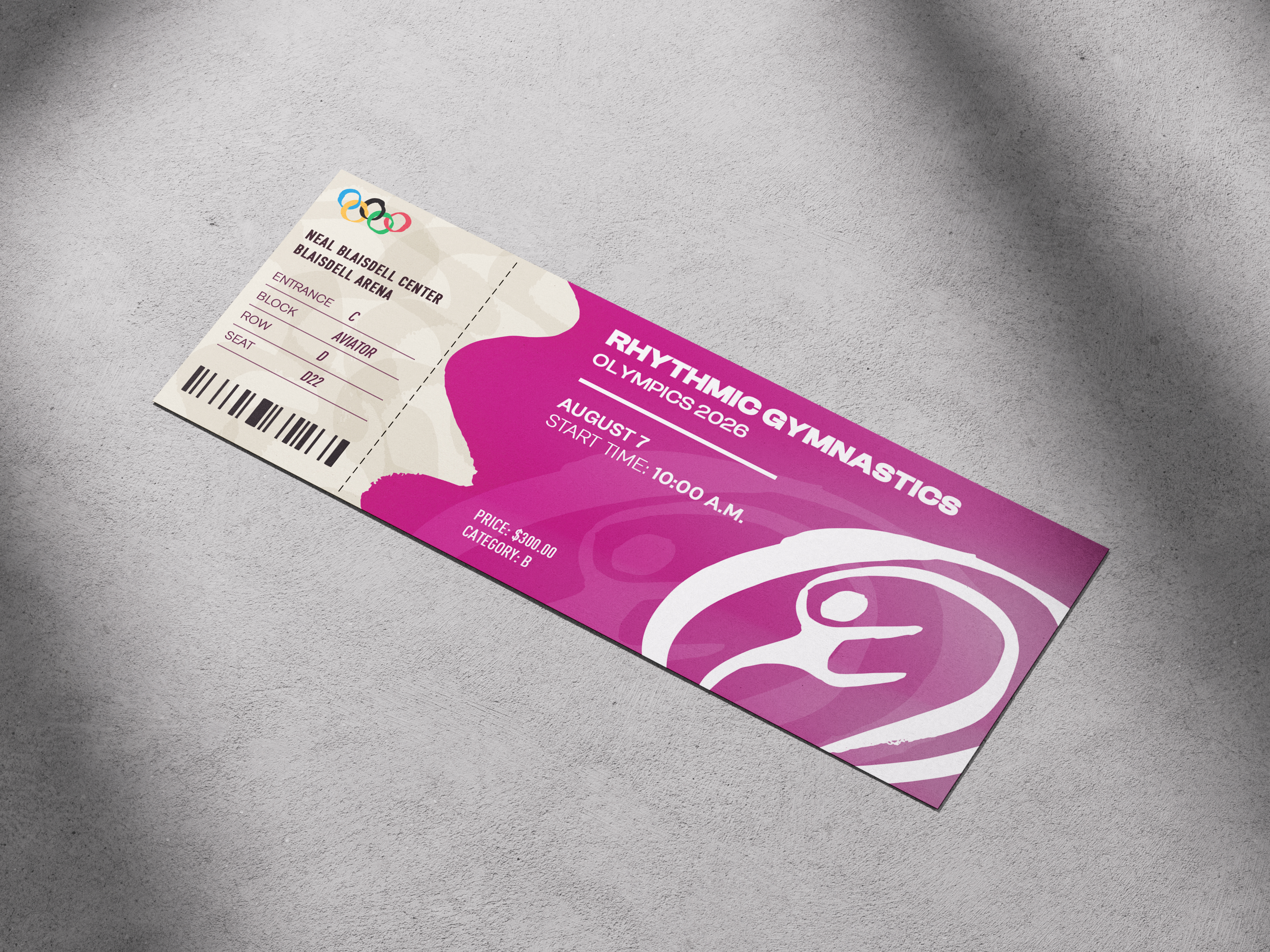 olympic ticket